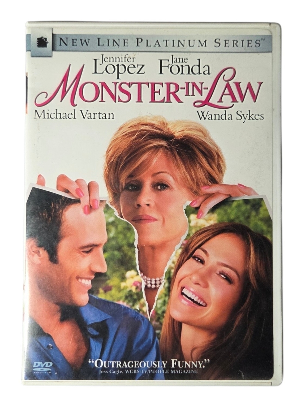 Monster In Law DVD Jennifer Lopez Jane Fonda Romance Comedy New Line Platinum